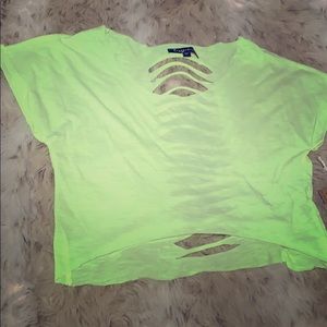 Nice crop top with open back